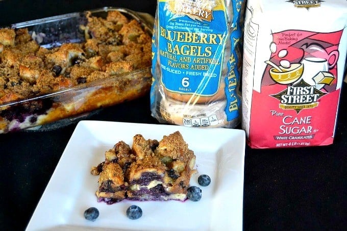 Blueberry Bagels, fresh blueberries and pecans combined for a delicious breakfast treat!