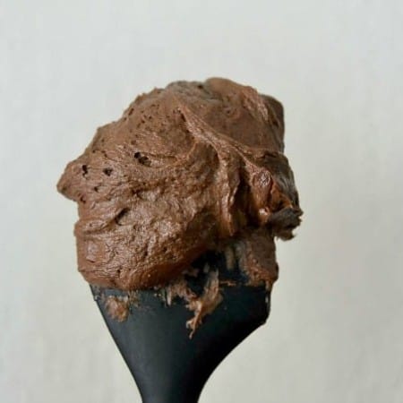 A rich chocolate buttercream frosting perfect for cakes, cupcakes and cookie cups!