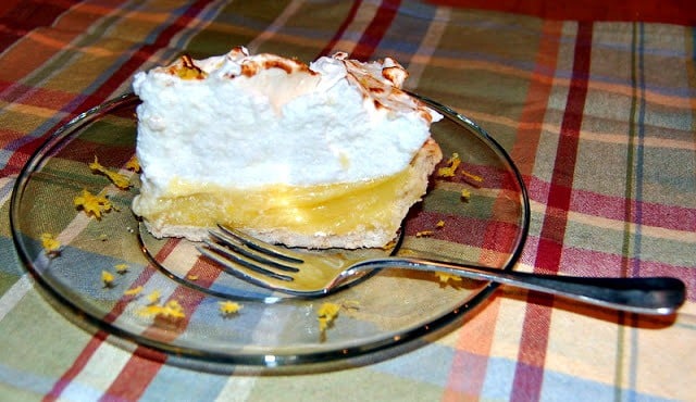 Lemon Meringue Pie - the perfect combination of tart and sweet topped with a beautiful meringue!