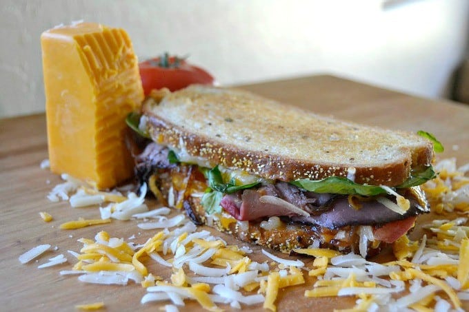 Pot Roast Grilled Cheese - Life's Ambrosia