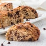 Banana Chocolate Scones