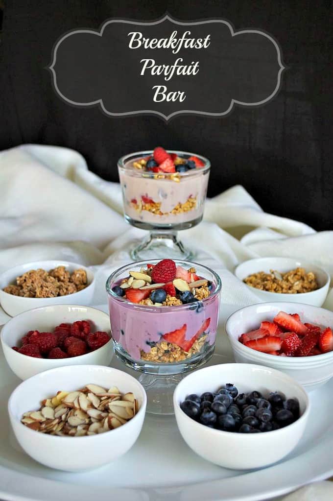 Start the every morning off right with this great breakfast - a Breakfast Parfait Bar with ingredients from Silk, Simple Truth and fresh fruit.