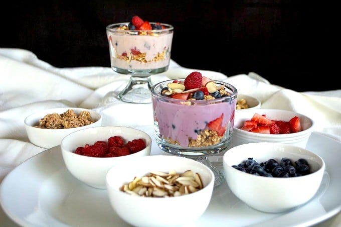 Start the every morning off right with this great breakfast - a Breakfast Parfait Bar with ingredients from Silk, Simple Truth and fresh fruit.