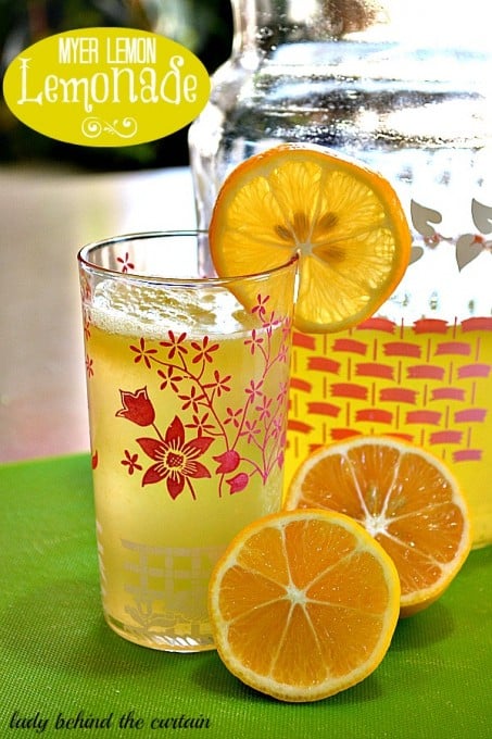 Meyer Lemon Lemonade