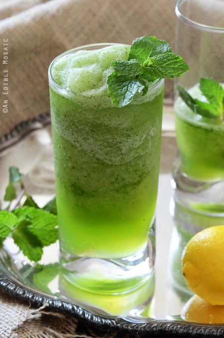 Limonana Middle Eastern Frozen Mint Lemonade