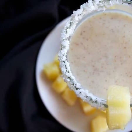 Pineapple Coconut Silk Smoothie - 365 Days of Baking