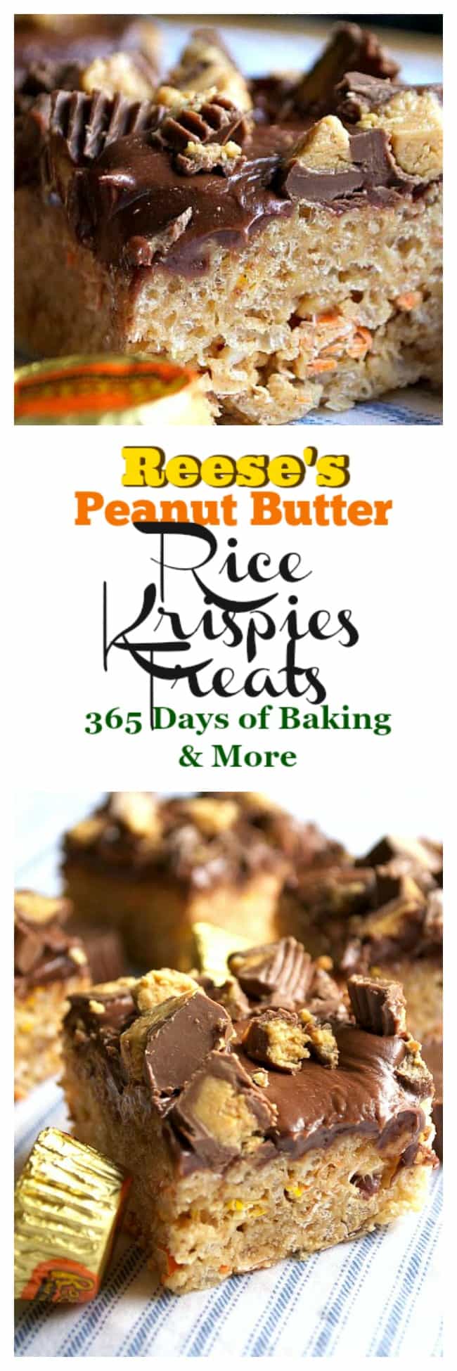 Your favorite Rice Krispies Treats made better with peanut butter, and Reese's!