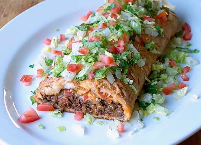Taco Braid - a fun and easy way to eat a taco!