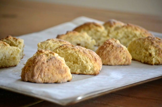 Blood Orange Marmalade Scones - made with Golden Door Blood Orange Marmalade, they're perfect with afternoon tea!