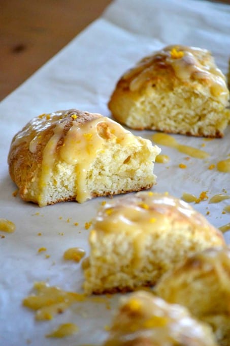 Blood Orange Marmalade Scones - made with Golden Door Blood Orange Marmalade, they're perfect with afternoon tea!