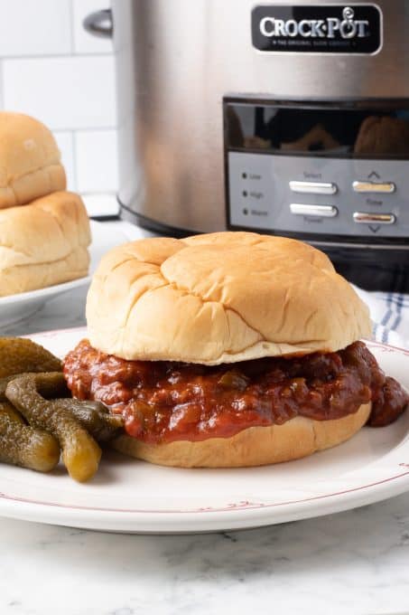 Slow Cooker Sloppy Joes
