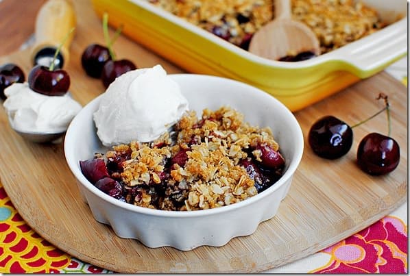 Cherry-Almond-Crisp