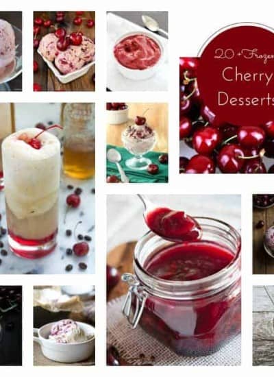 More than 20 Frozen Cherry Treats to keep you cool for summer!