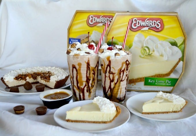 EDWARDS® REESE’S PEANUT BUTTER CUP® Crème Pie Shake, need I say more?