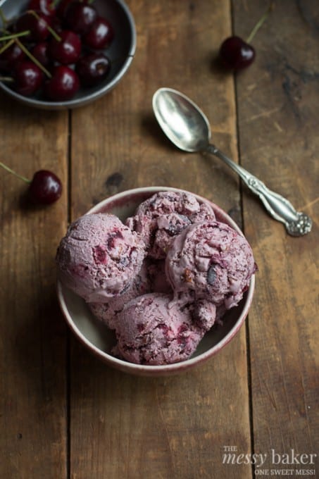 Toasted-Almond-and-Cherry-Ice-Cream-7