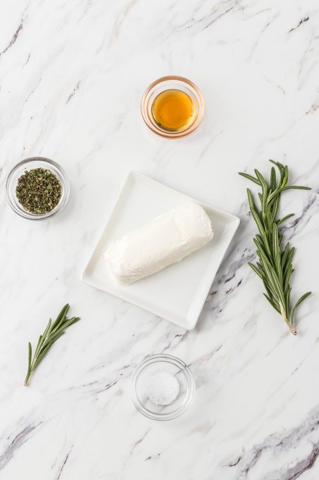 Ingredients for Whipped Goat Cheese