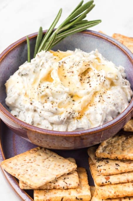 An easy goat cheese appetizer that's perfect for crackers or to spread on a sandwich.