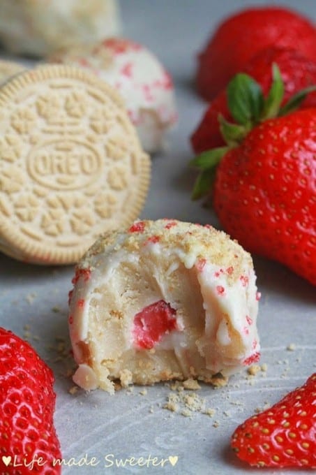 Strawberry Shortcake Oreo Truffles2