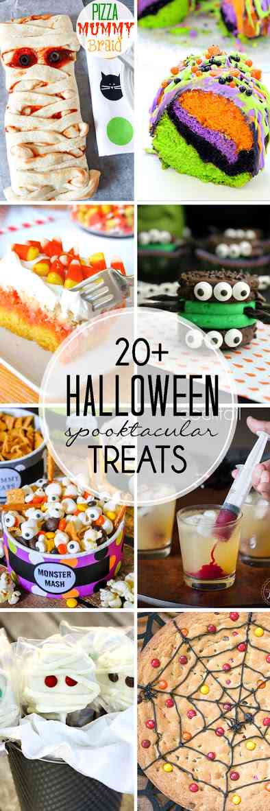 More than 20 Halloween treats to feed your ghosts and goblins. There's something for everyone!