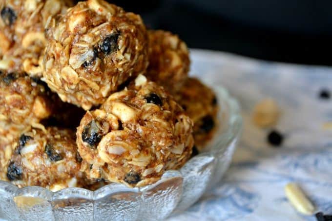 A variety of flavors from great ingredients make these no-bake peanut butter energy bites not only delicious, but great for those lunch boxes as well!