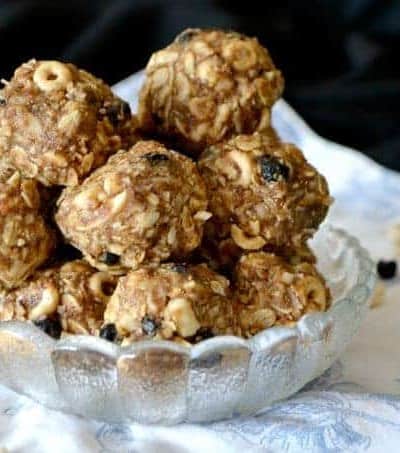 A variety of flavors from great ingredients make these no-bake peanut butter energy bites not only delicious, but great for those lunch boxes as well!