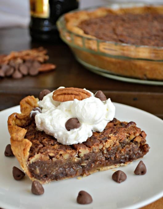 That all-time favorite pecan pie made into an even better dessert with Kahlúa and chocolate!