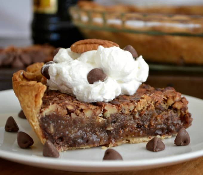 That all-time favorite pecan pie made into an even better dessert with Kahlúa and chocolate!