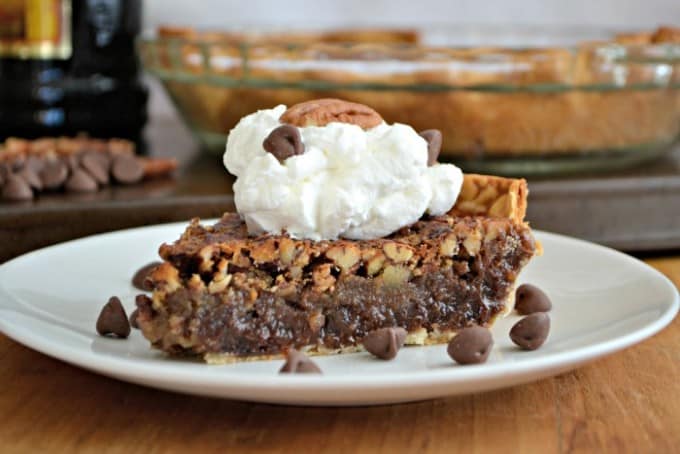 That all-time favorite pecan pie made into an even better dessert with Kahlúa and chocolate!