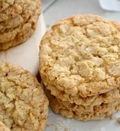 Royal Caribbean's Coconut Ranger Cookies originally made by Joan from Chocolate, Chocolate and More. One of THE best Cookies, evah!