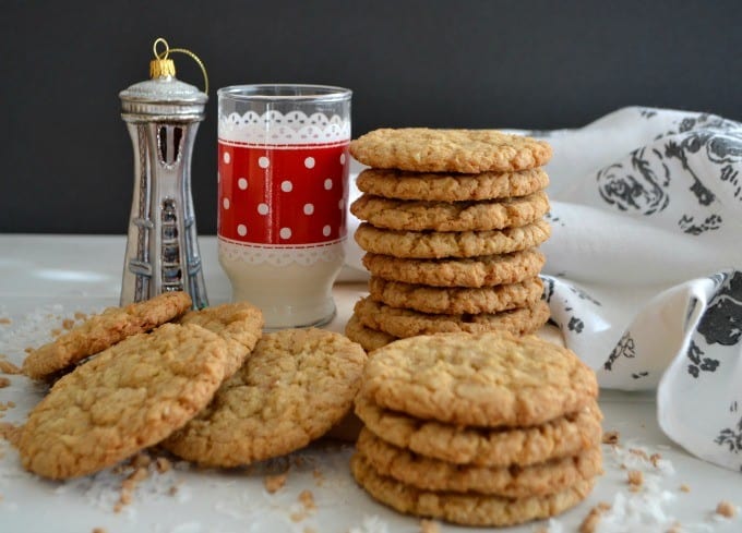 Royal Caribbean's Coconut Ranger Cookies originally made by Joan from Chocolate, Chocolate and More. One of THE best Cookies, evah!