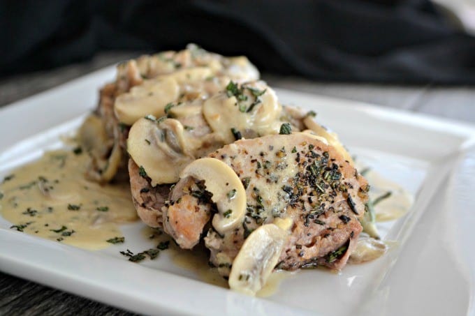 Soft, juicy and very flavorful, these Rosemary Pork Medallions with a Mushroom Wine Sauce will be an easy and delicious weeknight dinner!