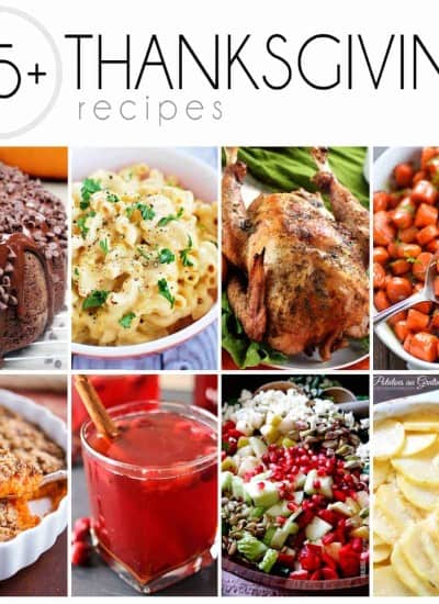 More than 25 recipes for you to serve for Thanksgiving!