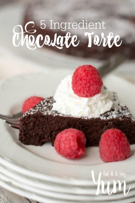 A rich, decadent, chocolate dessert made with only 5 ingredients.