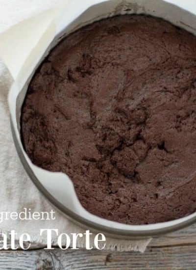 A rich, decadent, chocolate dessert made with only 5 ingredients.
