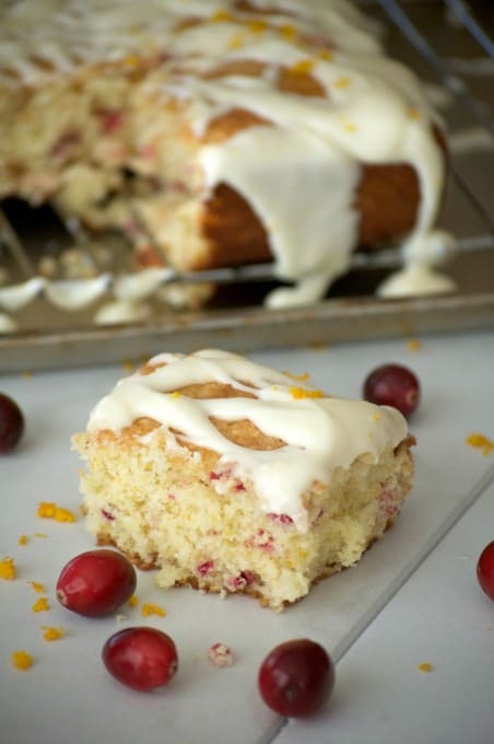 Fresh cranberries and oranges give this easy coffee cake delicious flavor that will be ready for your table in no time.