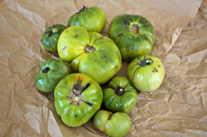 Kick the flavor up by adding Ranch dressing mix to your Fried Green Tomatoes.