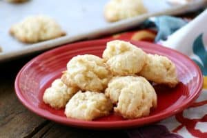 These Cream Cheese cookies are super simple to make, are light and so delicious that it's easy to eat more than one!