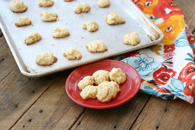 These Cream Cheese cookies are super simple to make, are light and so delicious that it's easy to eat more than one!