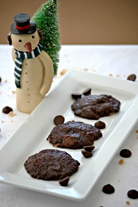 If you like rich, chewy brownies then you'll love these chewy, chocolatey cookies!