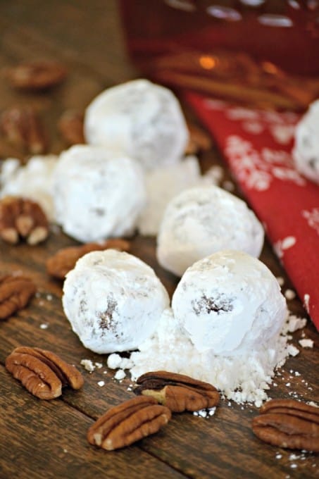 Cocoa powder and bourbon are just two of the flavors that combine to make these No-Bake Chocolate Bourbon Balls the perfect treat for any holiday occasion.