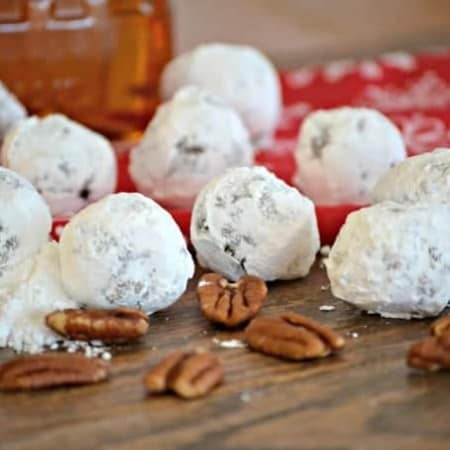 Cocoa powder and bourbon are just two of the flavors that combine to make these No-Bake Chocolate Bourbon Balls the perfect treat for any holiday occasion.