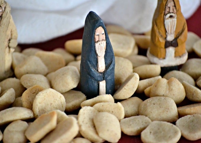 Pebernødder is a tiny Nordic cookie traditionally served at Christmastime, flavored with spices and pepper. The Danish use white pepper and mace in theirs.