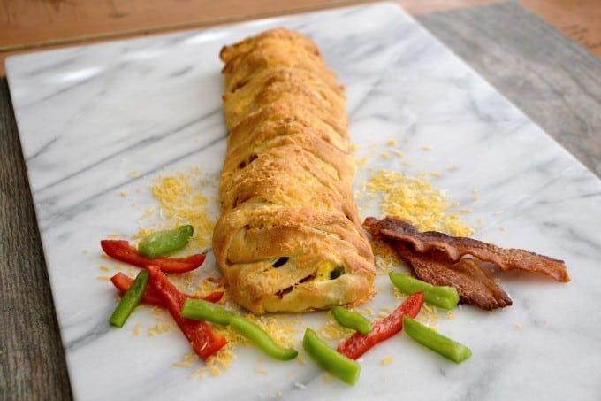 A delicious treat for breakfast and a new take on a Denver Omelet, this braid is full of flavor and is really very easy to make.