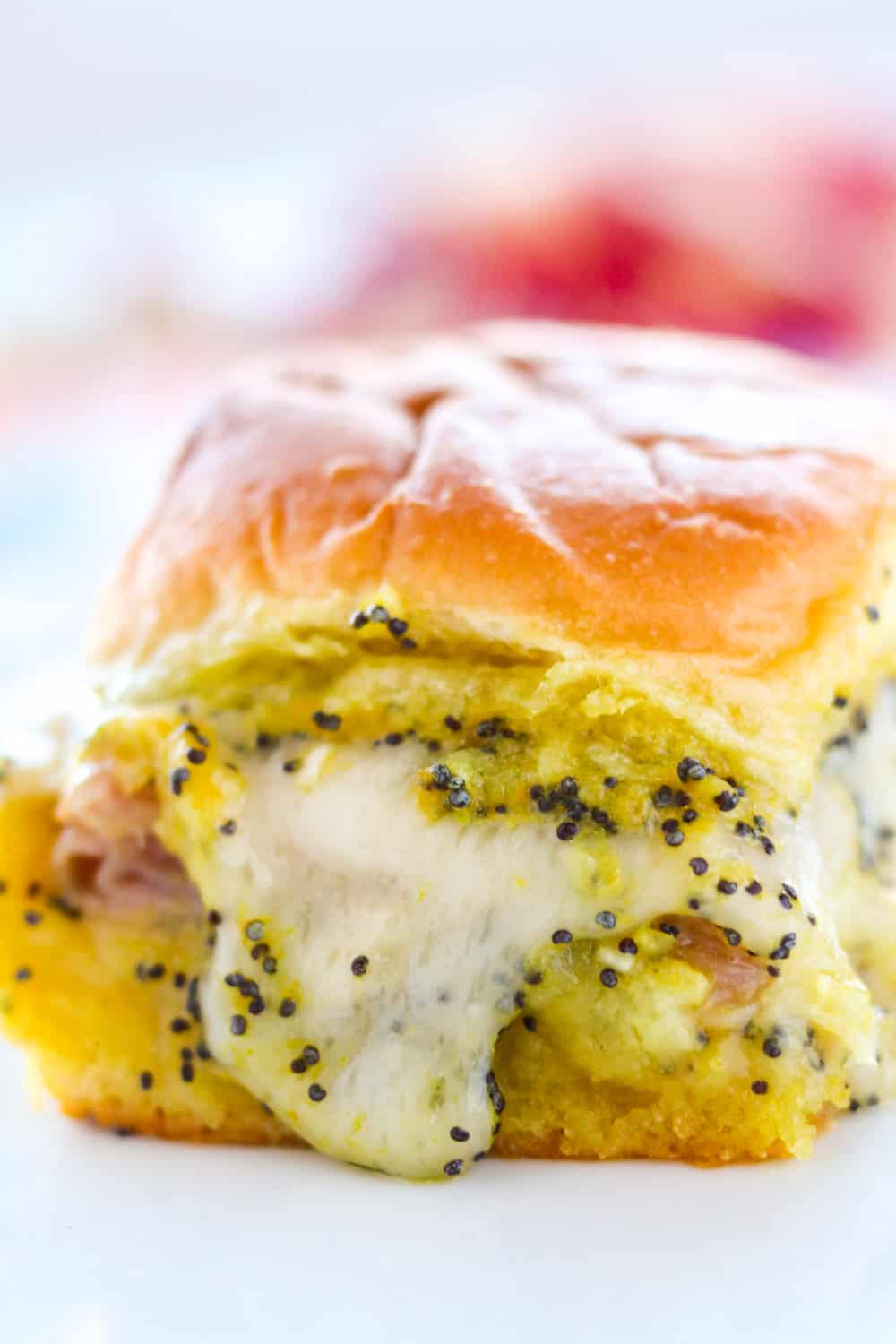 Ham and Cheese Party Sandwiches {Ham Sliders} 365 Days of Baking