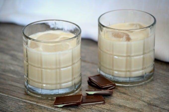 Homemade Bailey's Irish Cream made with cream, condensed milk, a touch of chocolate, whiskey and Davidson's Safest Choiceâ¢ Pasteurized Eggs - a delicious drink you'll be happy to serve to family and friends.