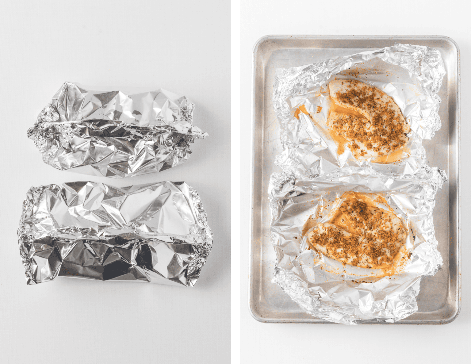 Second set of process photos for Steamed Tilapia.