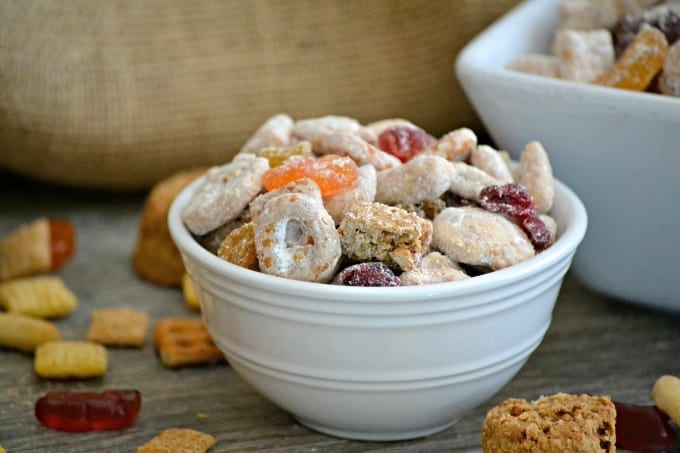 This Cookie Butter Snack Mix is a combination of fun snacks that you'll feel good about serving your kids and they'll enjoy eating it! 