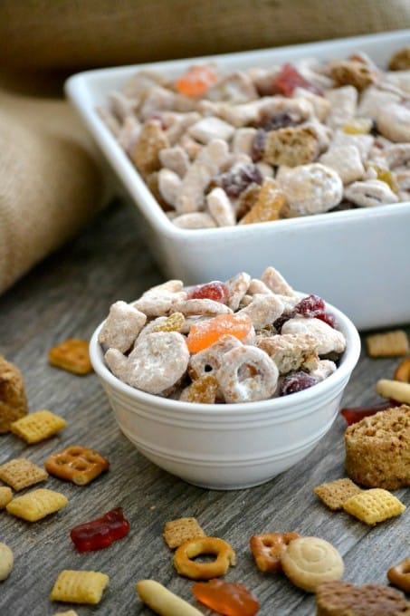 This Cookie Butter Snack Mix is a combination of fun snacks that you'll feel good about serving your kids and they'll enjoy eating it! 