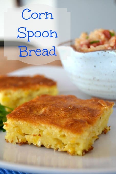 A Southern corn bread filled with corn and cornmeal.