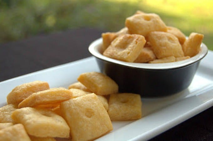 Homemade Cheese Crackers